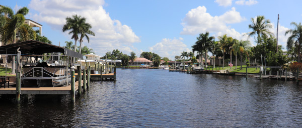 Kanal in Cape Coral
