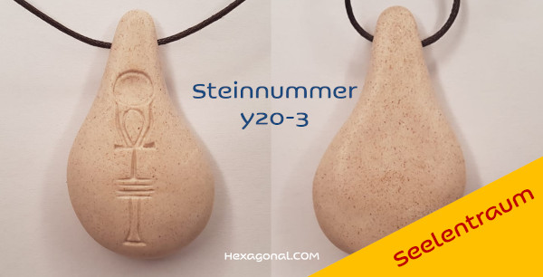 Stein der Harmonie Weiss Seelentraum