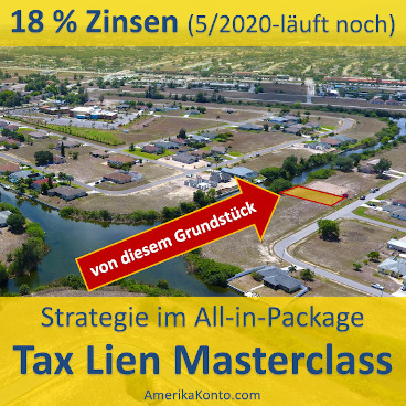 Tax-Lien-Masterclass: 18 % Zinsen