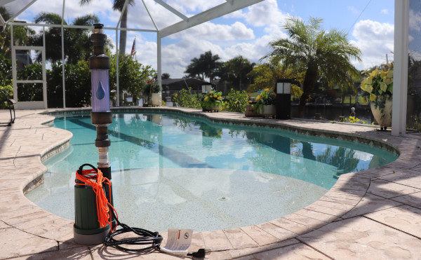 Wasserstruktur Pool