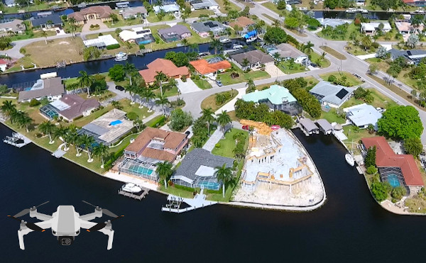 Professionelle Drohnen Fotos Florida