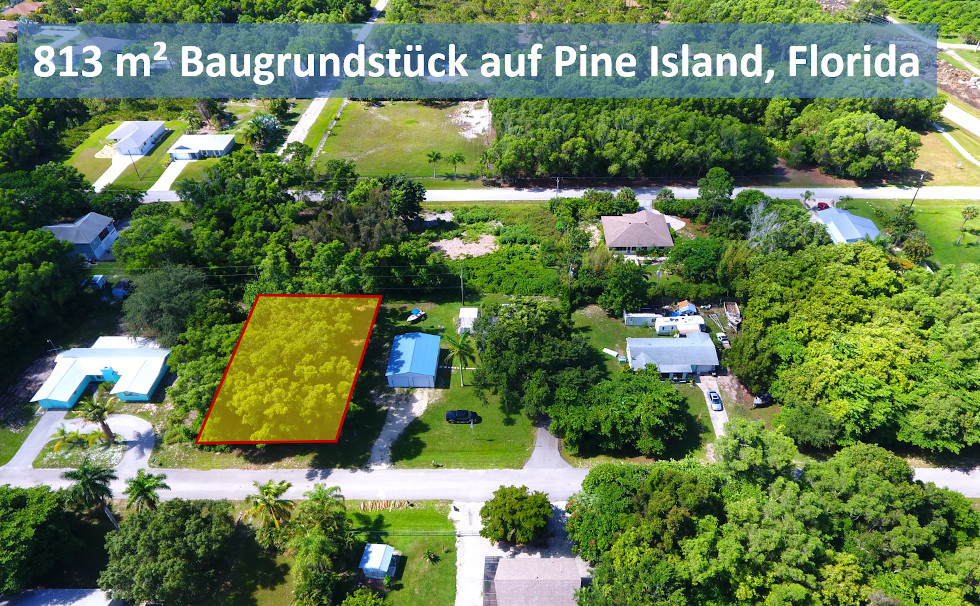Baugrundstück auf Pine Island für ein Holzhaus