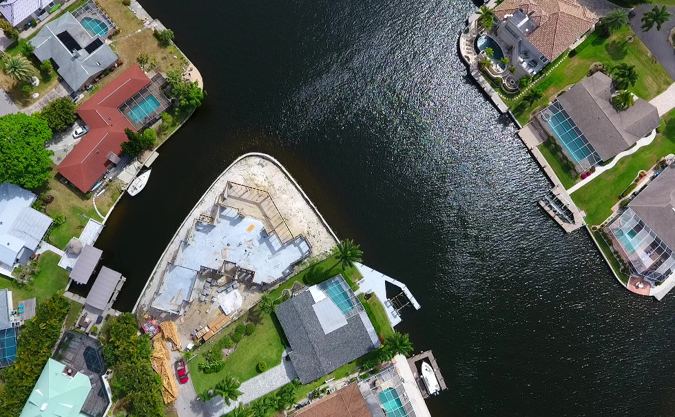 Richard Banks with drone in Cape Coral
