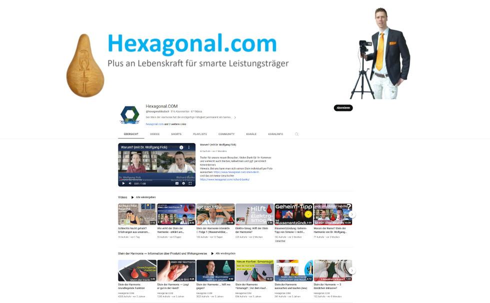 Hexagonal Youtube-Kanal
