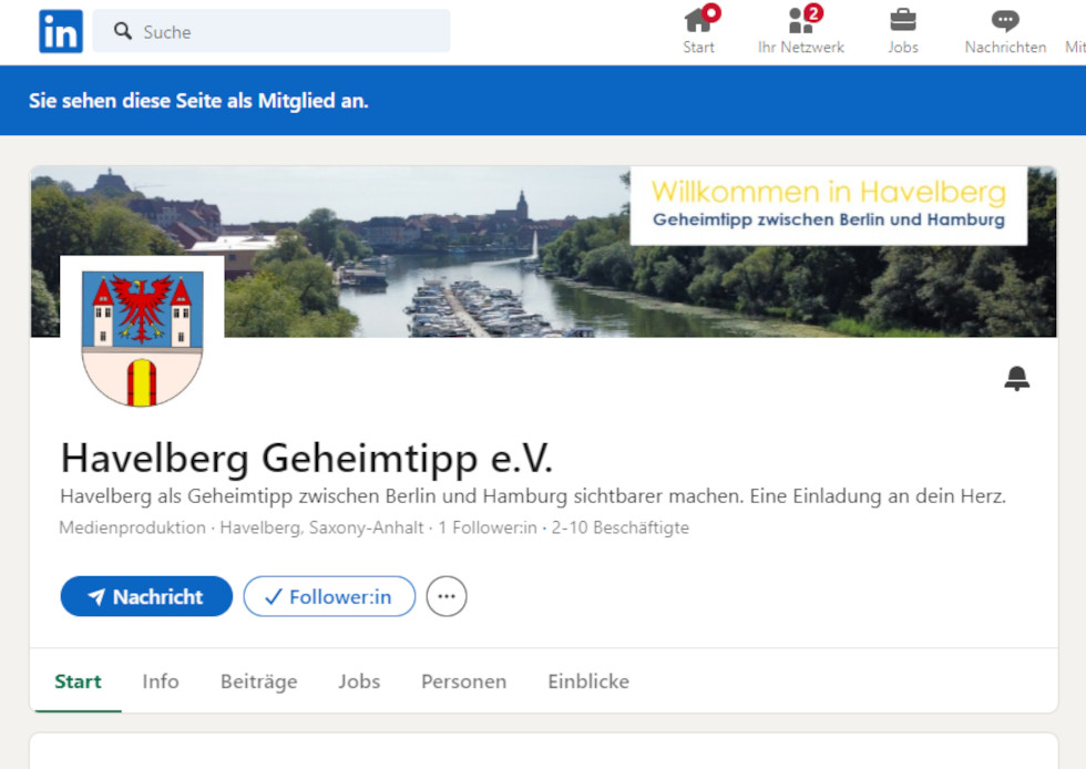 Geheimtipp Linkedin