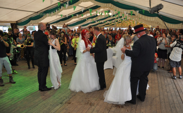 Wedding at the Havelberg Pferdemarkt