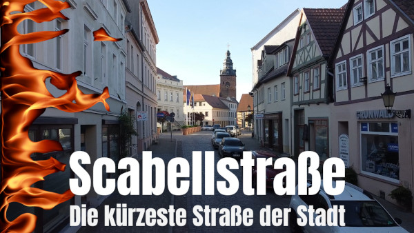 Scabellstraße Havelberg im Feuer