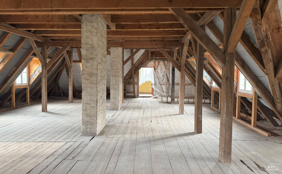 Attic at Schloss Mahlitz