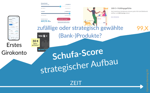 Schufa aufbauen mit dem richtigen Girokonto
