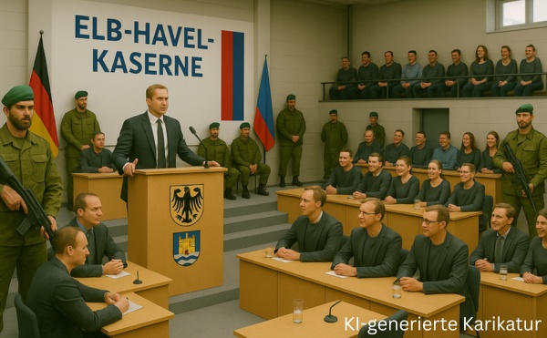 Stadtrat tagt von Bundeswehr bewacht