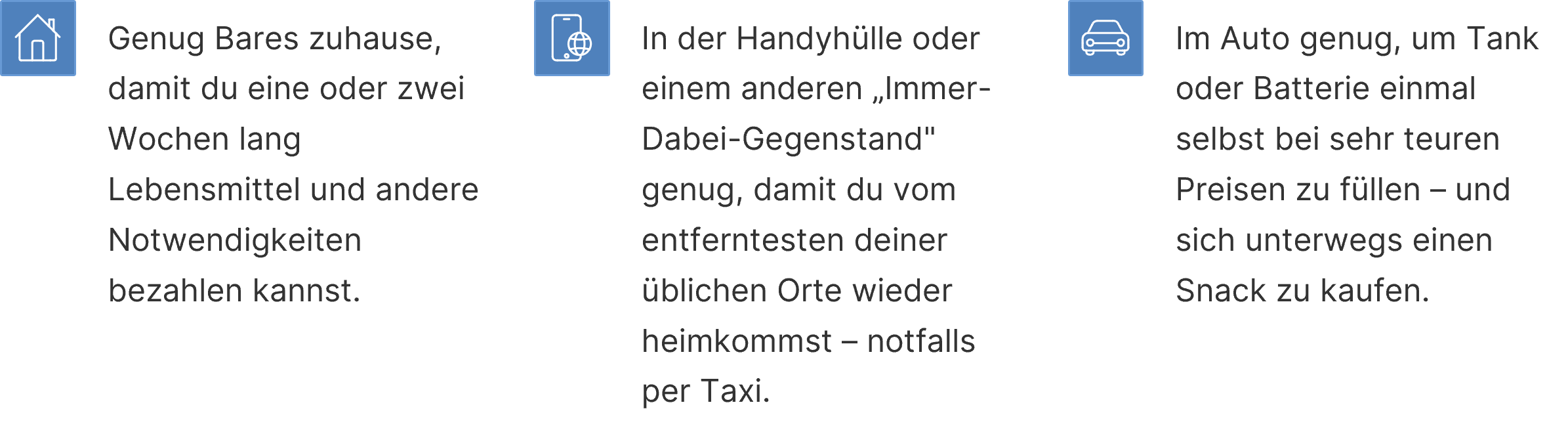 3 Tipps