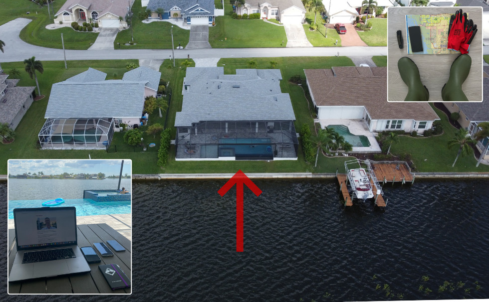 Ferienvilla in Cape Coral mit Büro