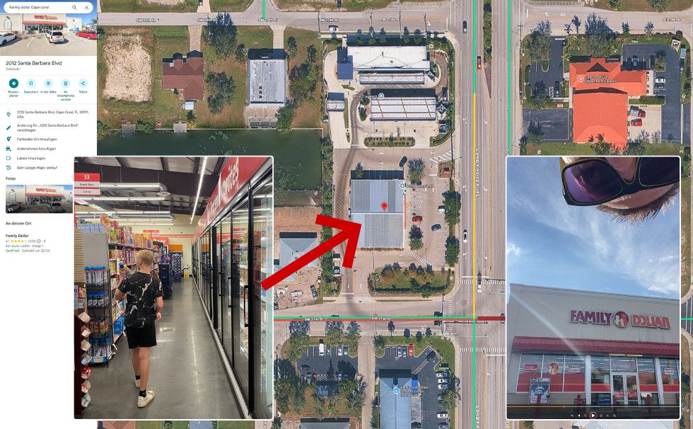 Family Dollar in Realty Income Gebäude in Cape Coral