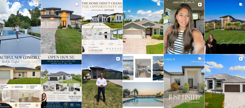 Cape Coral Immobilien bei Instagram