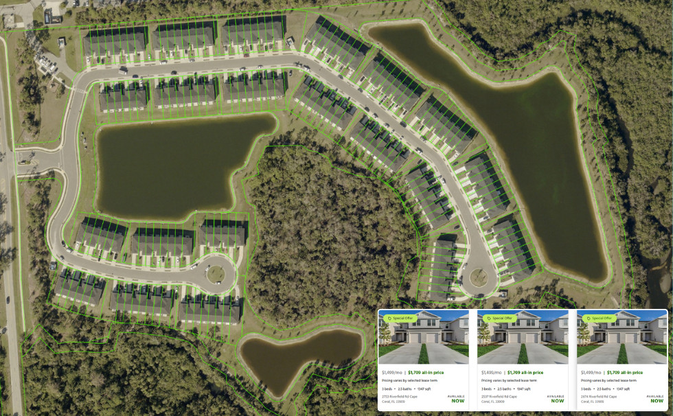 Invitagion Homes Caloosa Creek in Cape Coral, Florida