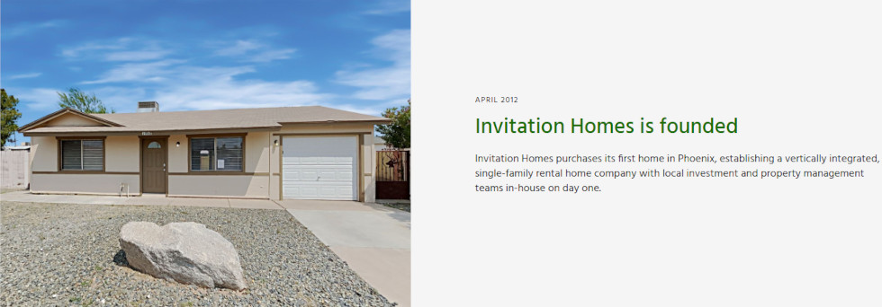 Erstes Haus von Invitation Homes