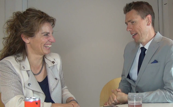Brigitte Menter und Richard Banks