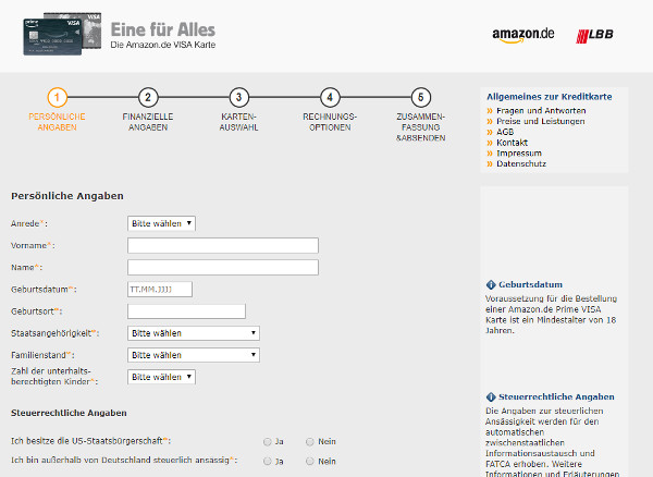 Amazon Visa Card Die Beste Karte Fur Die Euro Zone