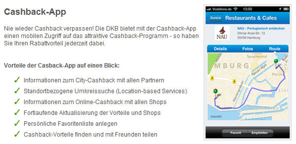 DKB Cashback App