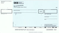 cheque DKB