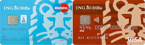 Ing Diba With Giro Visa Card Free Of Charge New Instructions