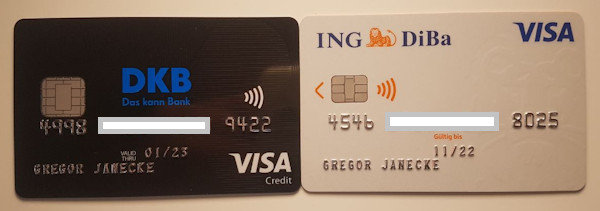 Credit Card Of Dkb Or Ing Diba Better Test Comparison