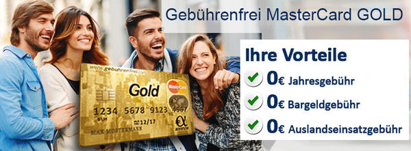 Gebuhrenfrei Mastercard Gold Clever Use Or Scam Trap