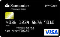 1 Plus Visa Card Santander