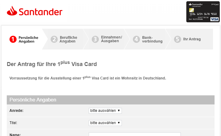 Jetzt Santander Statt Dkb Visa Card Vergleich Zeigt Deutlich