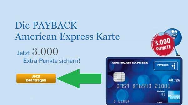 American Express Payback Karte bestellen 1