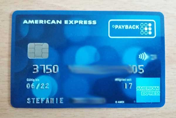 Amex Payback Card