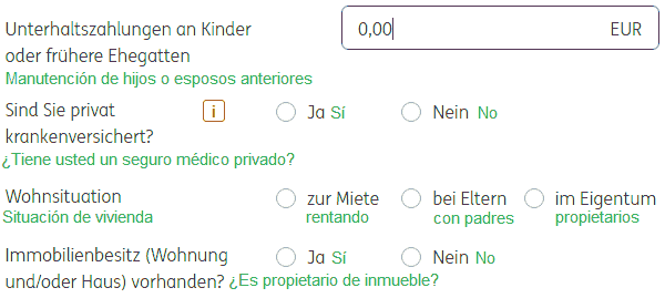 línea de crédito solicitar