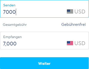 Gebührenfrei Geld senden mit TransferWise