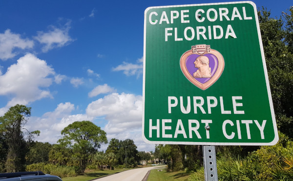 Cape Coral Purple Heart