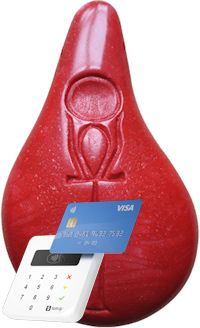 Stein der Harmonie rot